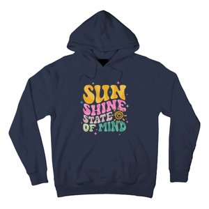 Groovy Sunshine State Of Mind Summer Break Vacation Hoodie