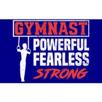 Gymnastics Sports Strong Funny Gymnast Gift Bumper Sticker