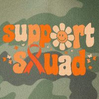 Groovy Support Squad Multiple Sclerosis Awareness Mom Women Legacy Tie Dye Trucker Hat