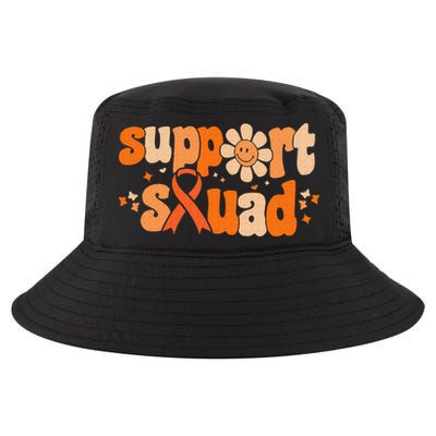 Groovy Support Squad Multiple Sclerosis Awareness Mom Women Cool Comfort Performance Bucket Hat
