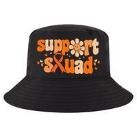 Groovy Support Squad Multiple Sclerosis Awareness Mom Women Cool Comfort Performance Bucket Hat