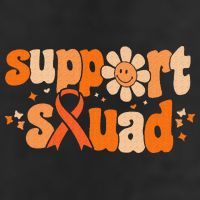 Groovy Support Squad Multiple Sclerosis Awareness Mom Women Cool Comfort Performance Bucket Hat