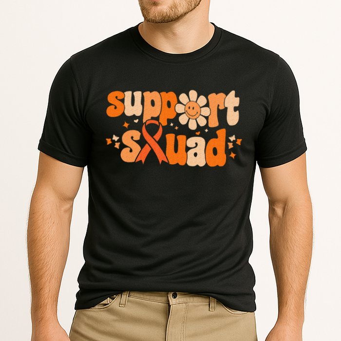 Groovy Support Squad Multiple Sclerosis Awareness Mom Women Performance Shirt