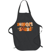 Groovy Support Squad Multiple Sclerosis Awareness Mom Women Full-Length Apron With Pockets