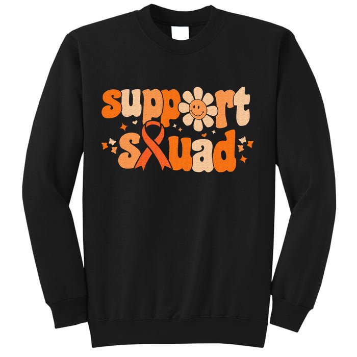 Groovy Support Squad Multiple Sclerosis Awareness Mom Women Sweatshirt