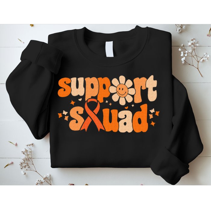Groovy Support Squad Multiple Sclerosis Awareness Mom Women Sweatshirt