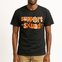 Groovy Support Squad Multiple Sclerosis Awareness Mom Women Tall T-Shirt