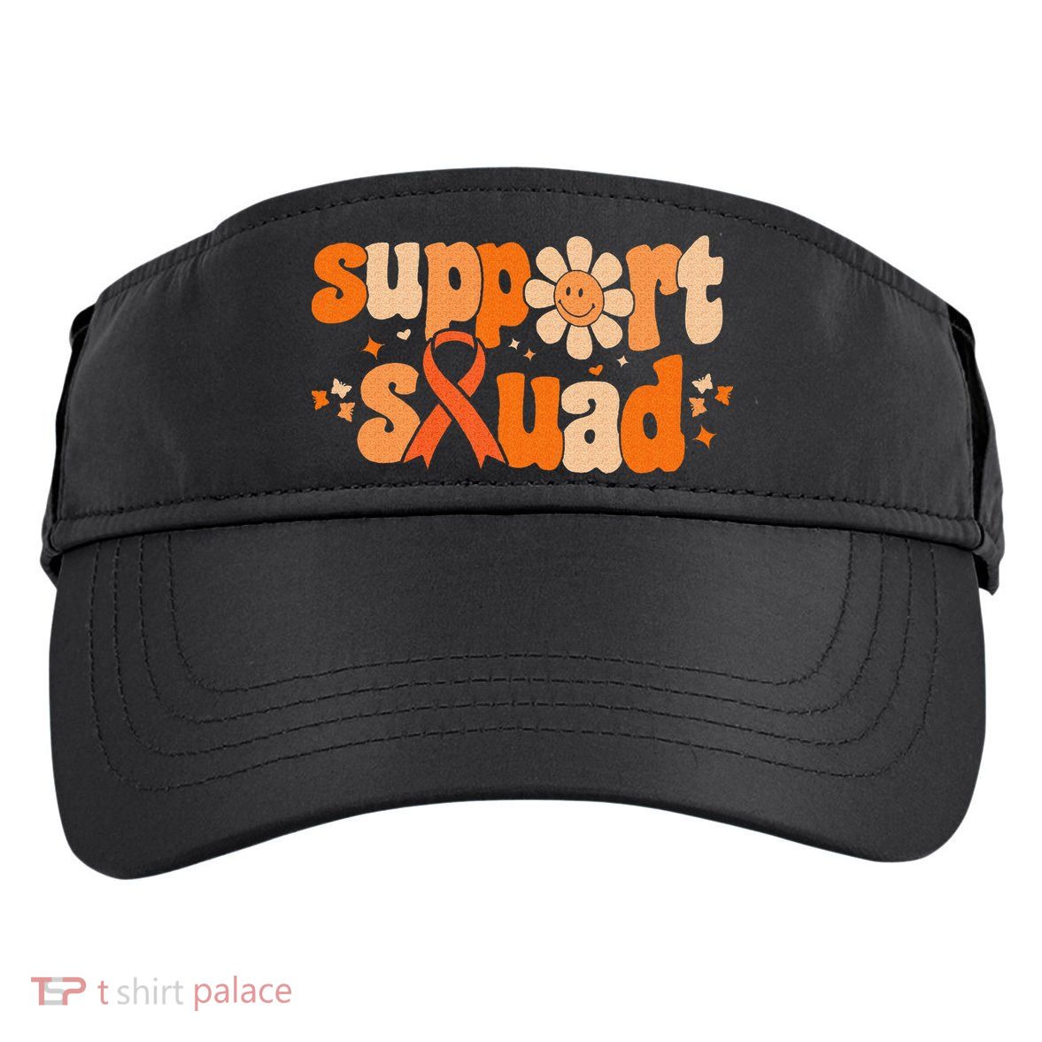 Groovy Support Squad Multiple Sclerosis Awareness Mom Women Adult Drive Performance Visor