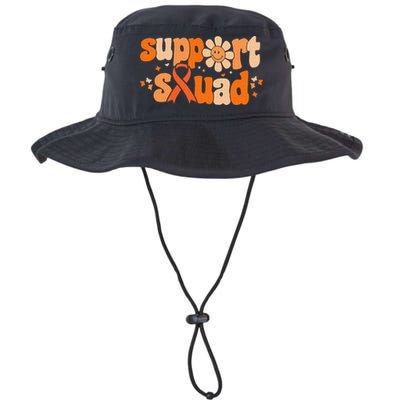 Groovy Support Squad Multiple Sclerosis Awareness Mom Women Bucket Hat