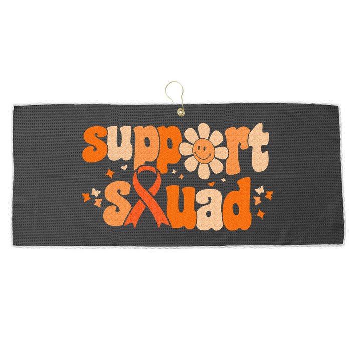 Groovy Support Squad Multiple Sclerosis Awareness Mom Women Large Microfiber Waffle Golf Towel