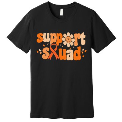 Groovy Support Squad Multiple Sclerosis Awareness Mom Women Premium T-Shirt