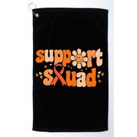 Groovy Support Squad Multiple Sclerosis Awareness Mom Women Golf Towel