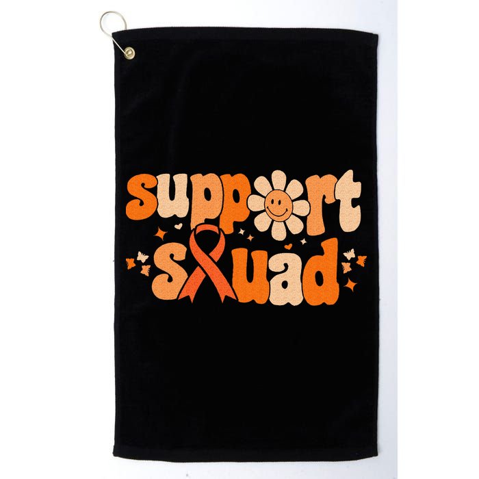 Groovy Support Squad Multiple Sclerosis Awareness Mom Women Golf Towel