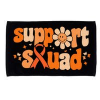 Groovy Support Squad Multiple Sclerosis Awareness Mom Women Microfiber Hand Towel