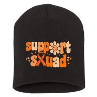 Groovy Support Squad Multiple Sclerosis Awareness Mom Women Short Acrylic Beanie