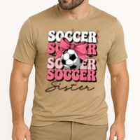 Groovy Soccer Sister Coquette Bow Soccer Performance Shirt
