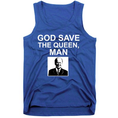 God Save The Queen Man Funny Joe Biden Shirts Tank Top