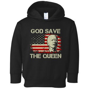 God Save The Queen Man Funny Joe Biden Shirts Toddler Hoodie