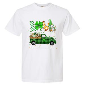 Gnome Shamrock Truck Love Healthcare Worker St Patricks Day Meaningful Gift Garment-Dyed Heavyweight T-Shirt