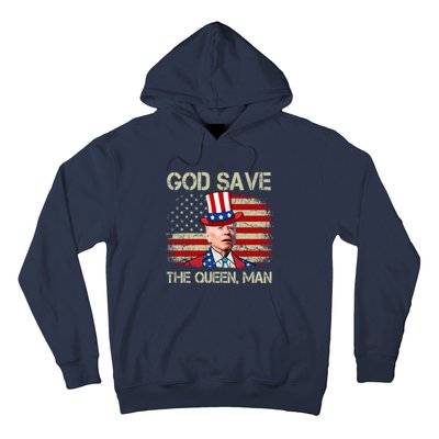 God Save The Queen Man Funny Joe Biden Shirts Hoodie