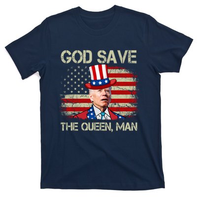 God Save The Queen Man Funny Joe Biden Shirts T-Shirt