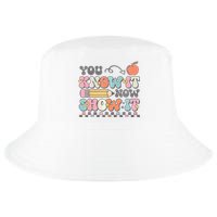 Groovy State Testing Day Teacher You Know It Now Show It Cool Comfort Performance Bucket Hat