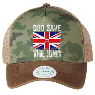 God Save The King Charles III Tee UK Flag Top King Charles Legacy Tie Dye Trucker Hat