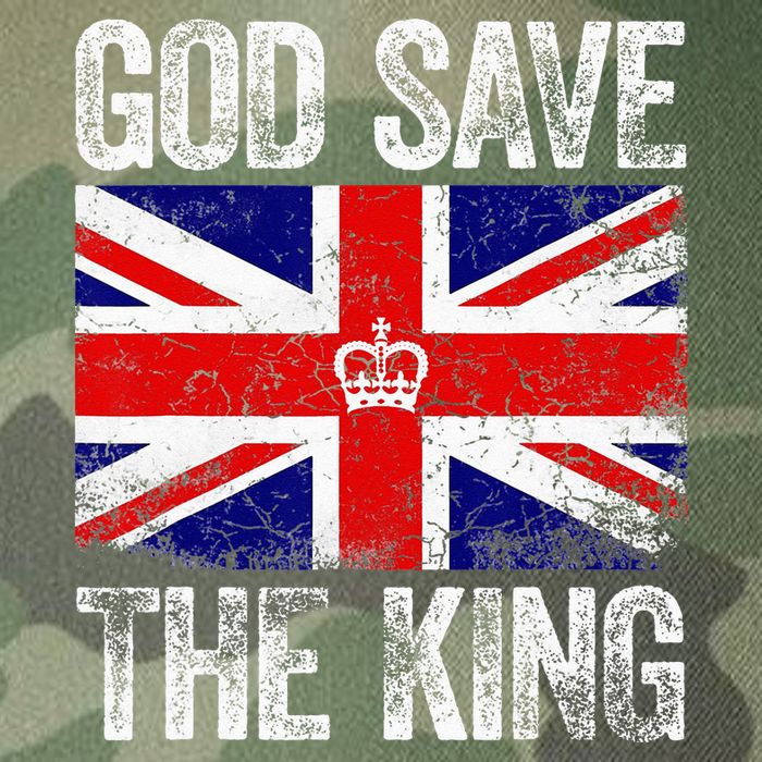 God Save The King Charles III Tee UK Flag Top King Charles Legacy Tie Dye Trucker Hat