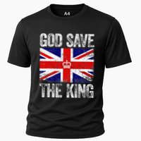God Save The King Charles III Tee UK Flag Top King Charles Performance Shirt