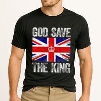 God Save The King Charles III Tee UK Flag Top King Charles Performance Shirt