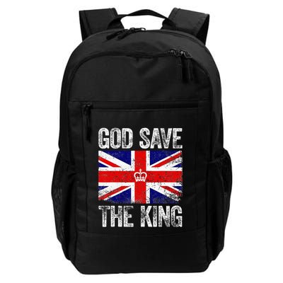 God Save The King Charles III Tee UK Flag Top King Charles Backpack