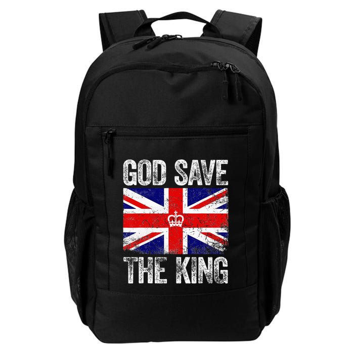 God Save The King Charles III Tee UK Flag Top King Charles Backpack
