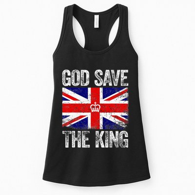 God Save The King Charles III Tee UK Flag Top King Charles Womens Tank Top