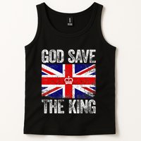 God Save The King Charles III Tee UK Flag Top King Charles Tank Top