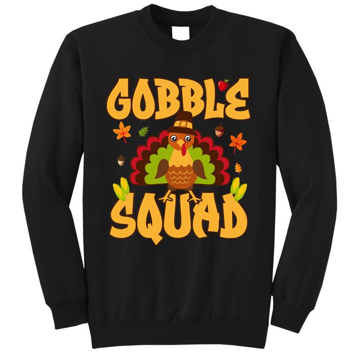 Gobble Squad Turkey Design Gobble Squad Sweatshirt