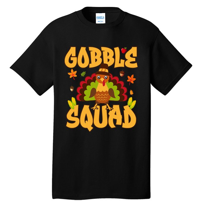 Gobble Squad Turkey Design Gobble Squad Tall T-Shirt