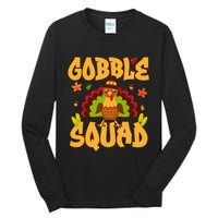 Gobble Squad Turkey Design Gobble Squad Tall Long Sleeve T-Shirt