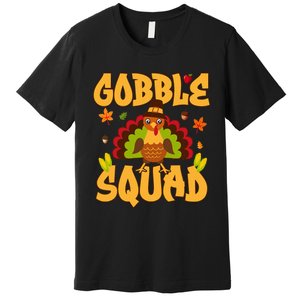 Gobble Squad Turkey Design Gobble Squad Premium T-Shirt