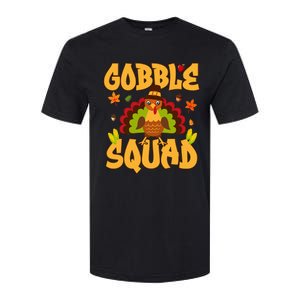 Gobble Squad Turkey Design Gobble Squad Softstyle CVC T-Shirt