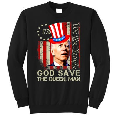 God Save The Queen Man Funny Joe Biden Shirts Sweatshirt