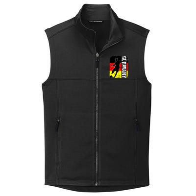 Germany Soccer Team German Flag Jersey Football Fans Collective Smooth Fleece Vest