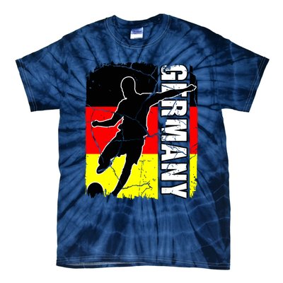 Germany Soccer Team German Flag Jersey Football Fans Tie-Dye T-Shirt