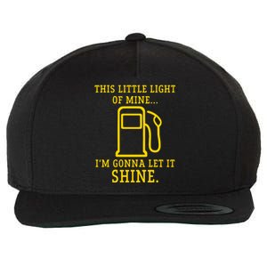 Gas Station This Little Light Of Mine I’m Gonna Let Shine Wool Snapback Cap