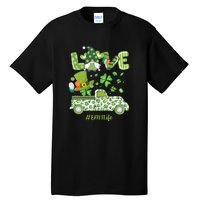 Gnome Shamrock Truck Love EMT Life Nurse St Patricks Day Tall T-Shirt