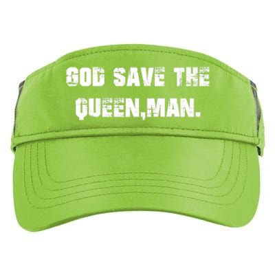 God Save The Queen Adult Drive Performance Visor