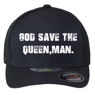 God Save The Queen Flexfit Unipanel Trucker Cap