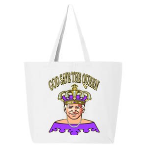 God Save The Queen Man Funny Joe Biden Shirts 25L Jumbo Tote