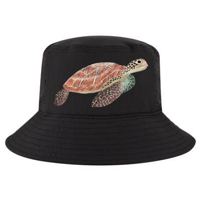 Green Sea Turtle Cool Comfort Performance Bucket Hat