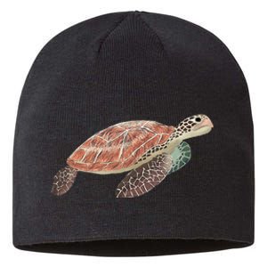 Green Sea Turtle Sustainable Beanie