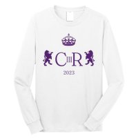 God Save The King Charles III Pattern Design Long Sleeve Shirt